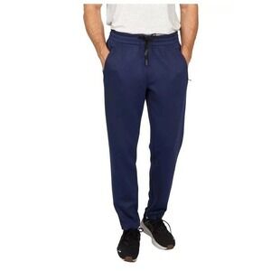 NEW Spyder Active Men's Size L Navy Blue Jogger Pants Athletic Drawstring